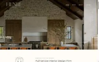 Henri Interiors website