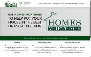 Homes Mortgage LLC of North St. Paul website