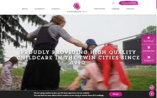 Kinderberry Hill Child Development Center of North St. Paul website