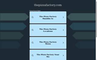 The Pizza Factory