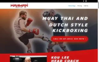 Warman Muay Thai website