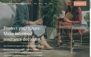 Carlton Insurance Agency website