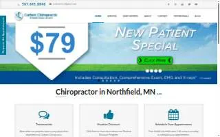 Corbett Chiropractic & Health Enhancement website