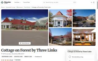 Cottage On Forest by Three Links