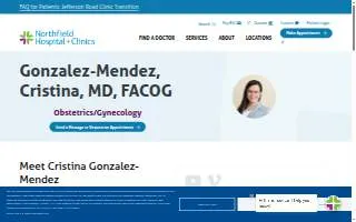 Cristina Gonzalez-Mendez website