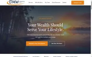 DMW Financial, LLC website