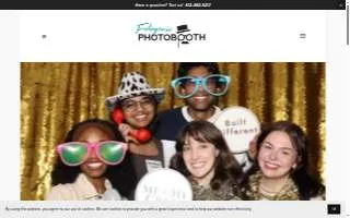 FotoGenic MN Photo Booths website