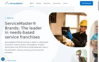 ServiceMaster by Ayotte website