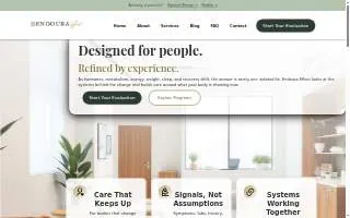 Endoura Effect website