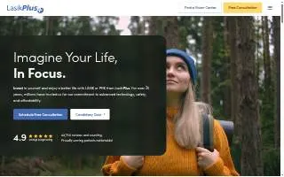 LasikPlus of Oakdale website