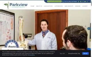 Parkview Chiropractic Clinic website