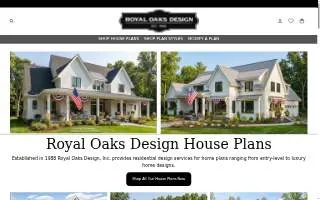 Royal Oaks Design of Oakdale website