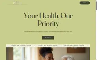 Skilled Home Support website