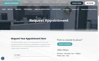 Associated Oral & Maxillofacial Surgeons of Otsego website