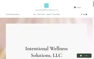 Intentional Wellness Solutions, LLC website