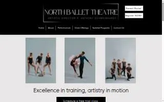 North Ballet Youth Company website