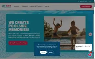 Poolwerx Performance Pool & Spa of Otsego website