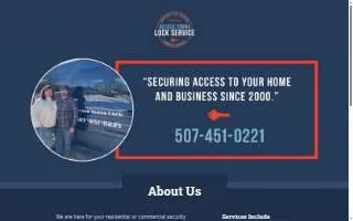 Access Tonna Lock Service website