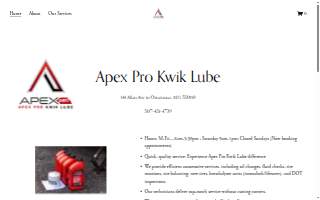 Apex Pro Kwik Lube, Inc.