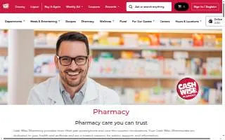 Cash Wise Pharmacy of Hutchinson website