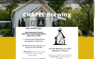 Chapel Brewing of Owatonna website