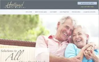 Holland Family Dental: Dr Tim Holland website