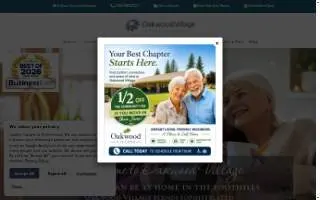 Oakwood Senior Living website