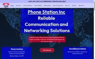 Phone Station, Inc. of Owatonna website