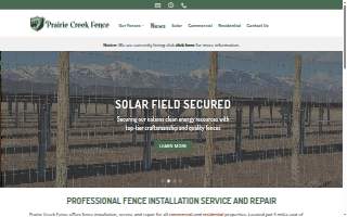 Prairie Creek Fence