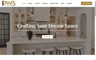 Precision Woodworking Solutions website