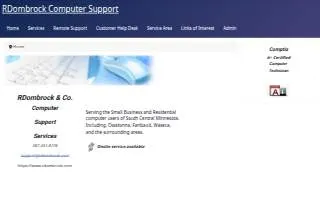 RDombrock & Co website