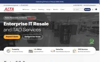 Alta Technologies, Inc website