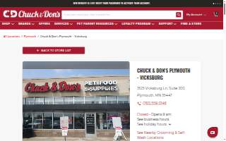 Chuck & Don's Pet Food & Supplies of Plymouth