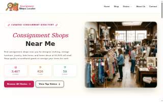 Consignment shop