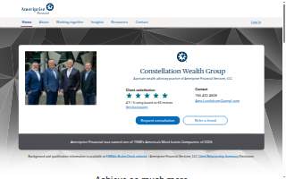 Constellation Wealth Group - Ameriprise Financial Services, LLC