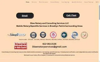 DLaw Notary and Consulting Services LLC website