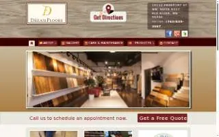 Dream Floors website
