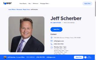 Jeff Scherber NMLS 369524 at Summit Mortgage Corporation of Crystal