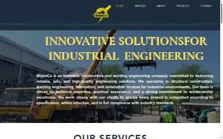 Brand Co. Construction website