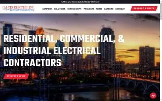 Cal-Tex Electric, Inc. website
