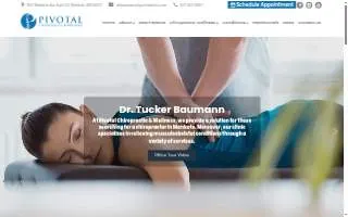 Pivotal Family Chiropractic website
