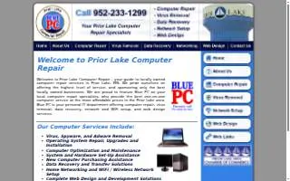 Prior Lake Computer Repair website