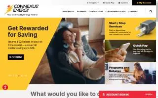Connexus Energy website