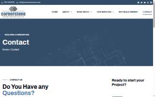 Cornerstone Custom Construction, Inc.