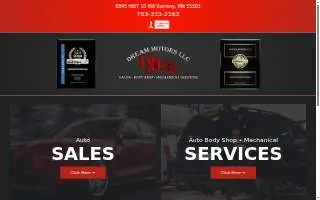 Dream Motors LLC website