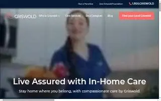Griswold Home Care for the Greater Twin Cities website