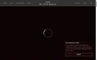 SUR by Vita Bella website
