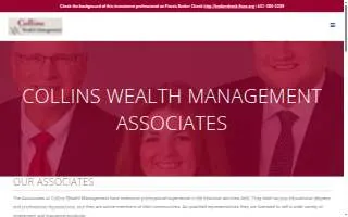 Collins Wealth Management of Red Wing website