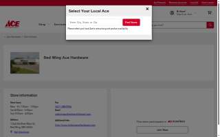 Red Wing Ace Hardware