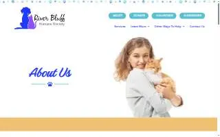 River Bluff Humane Society website